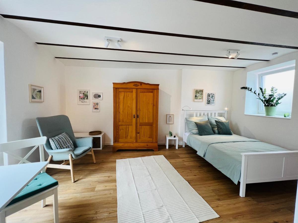 Restaurierter Altbau Mit Privatem Innenhof & Parkplatz Grossfischlingen Екстериор снимка