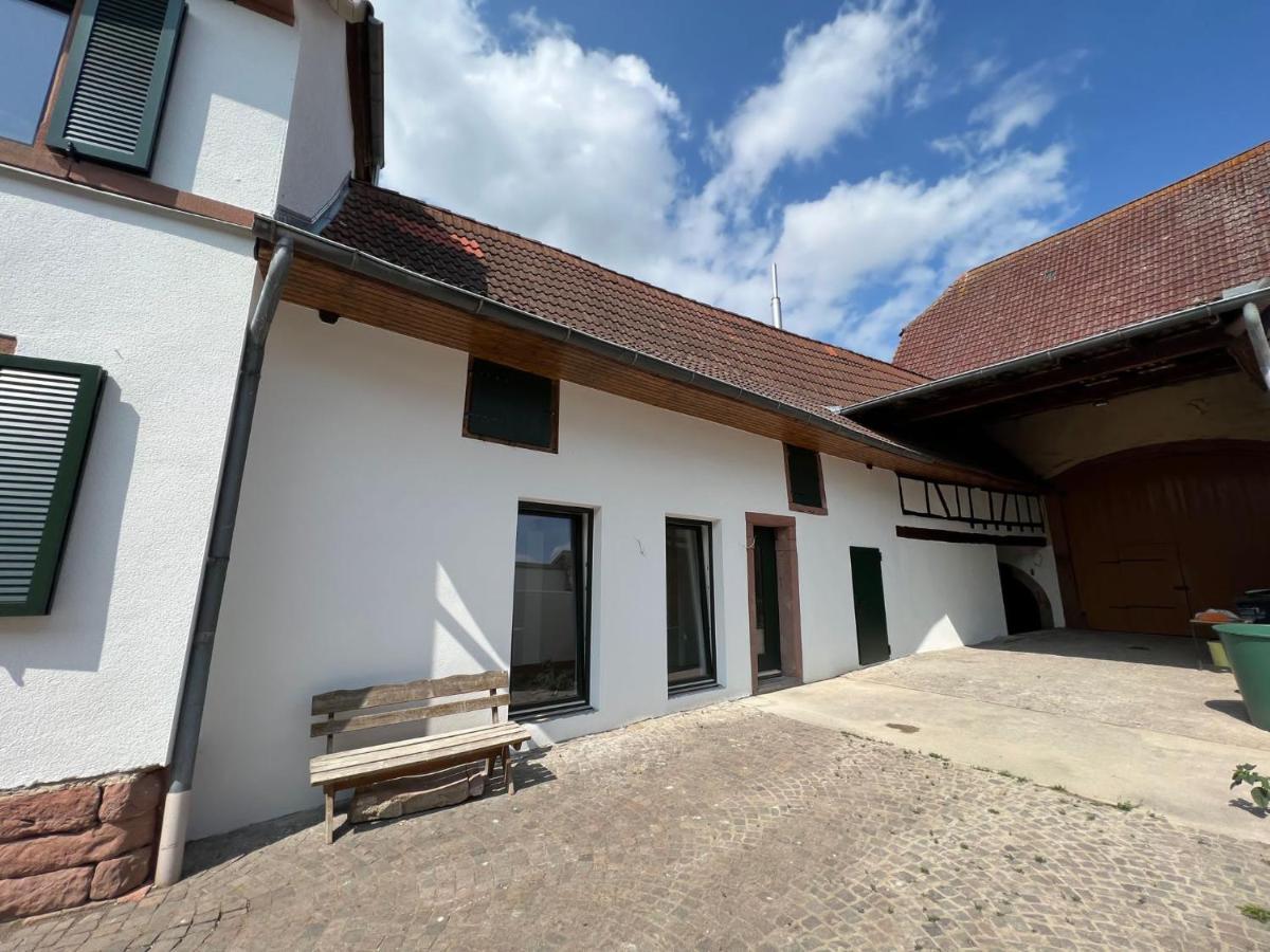 Restaurierter Altbau Mit Privatem Innenhof & Parkplatz Grossfischlingen Екстериор снимка
